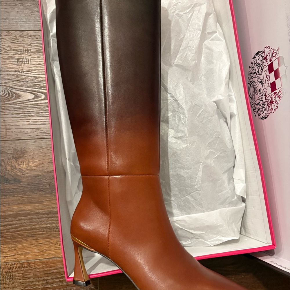 Vince Camuto Brown Ombre Heeled Boots